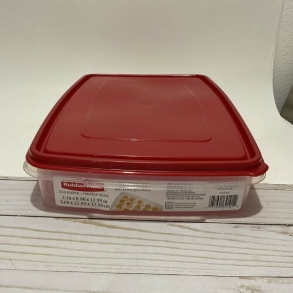 Rubbermaid Kitchen Rubbermaid Deviled Egg Keeper Tray Container